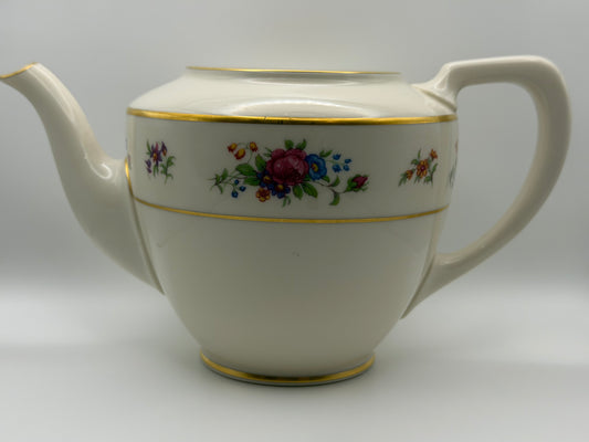 Vintage Lenox Rose J-300 Teapot Base (Replacement Piece / No Lid)