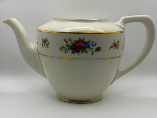 Vintage Lenox Rose J-300 Teapot Base (Replacement Piece / No Lid)